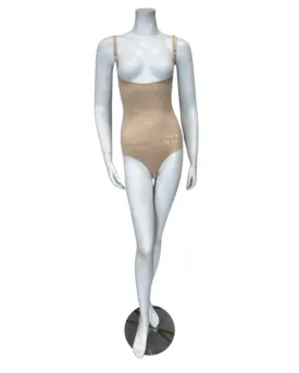 2453 Open Bust Seamless Bodysuit
