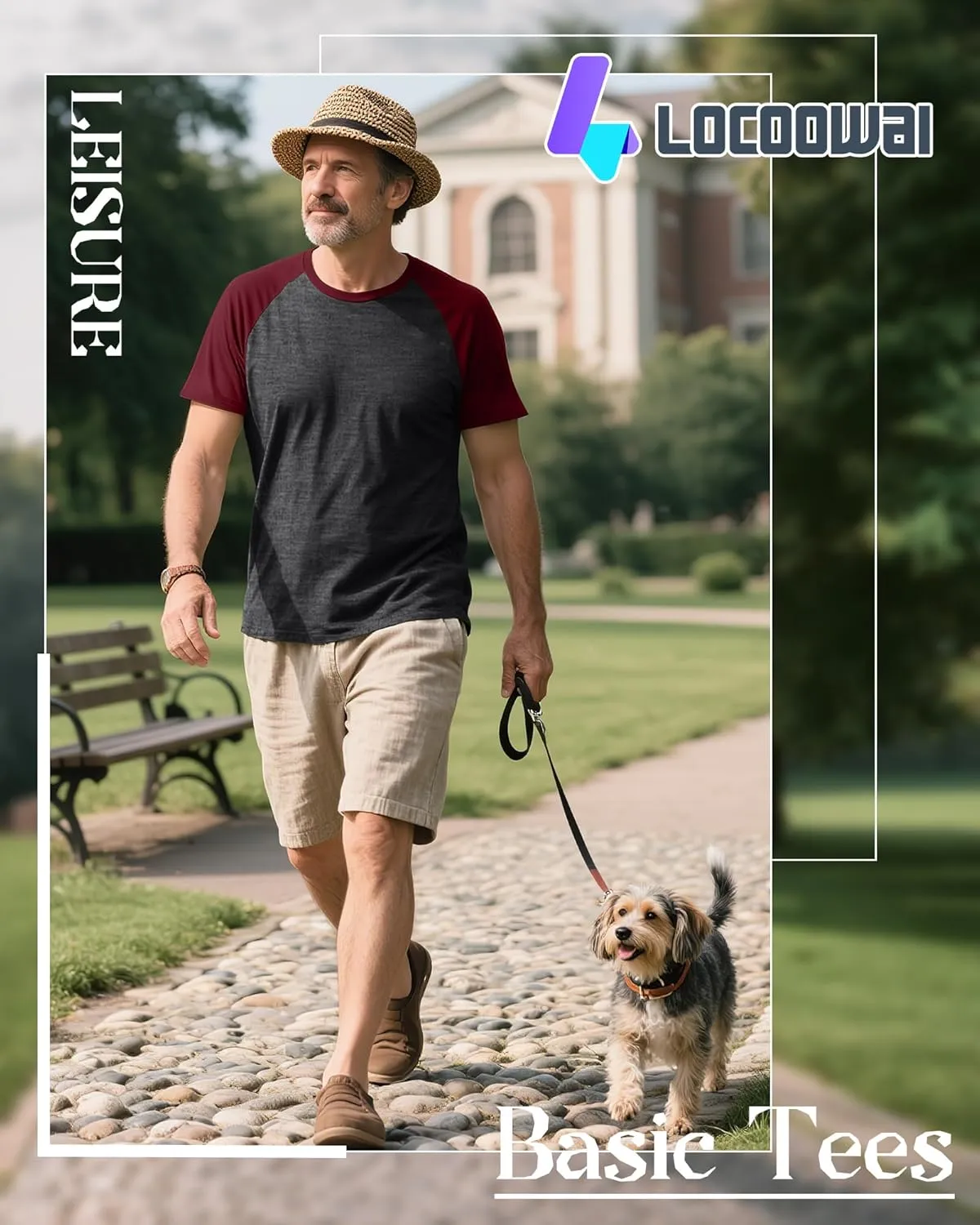 3 Pack Men's Big and Tall Casual T-Shirts M-5XL Raglan Sleeve Crew Neck Loose Baseball Tops Athletic Summer Tees