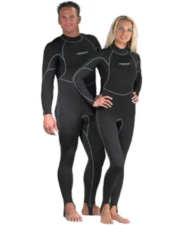 Akona Skin Suit Lycra Back Zip UV Protective Dive Suit for Scuba Diving Snorkeling
