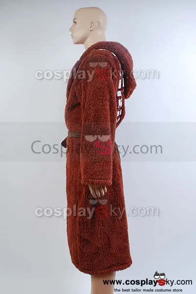 Chewbacca Hooded Bath Robe Costume Bathrobe