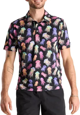 Chubbies Performance Mens Polo Stretchy, Breathable Golf Polo Mens Polo Shirts Short Sleeve
