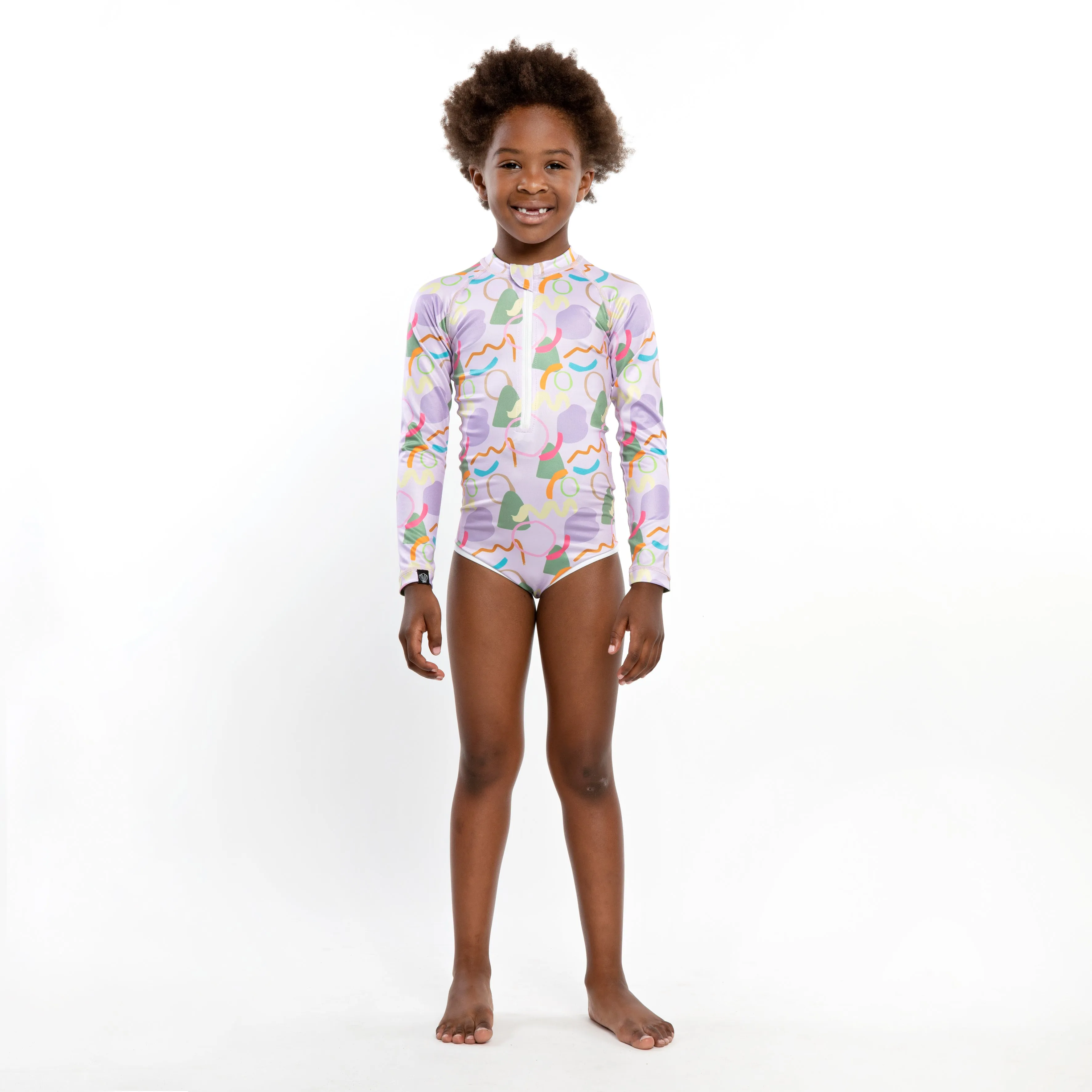 Confetti Swimsuit - Long Sleeve