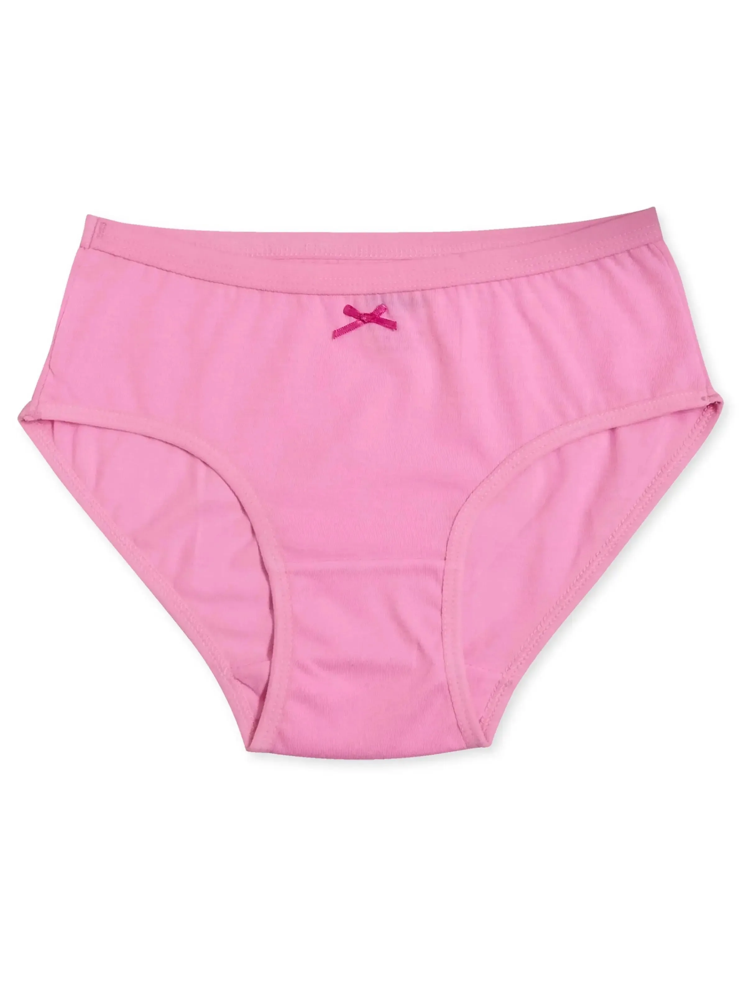 Cotton Hipster Briefs For Teens | Breathable | Elasticated Waistband | Assorted Solid Panties Pack Of 7