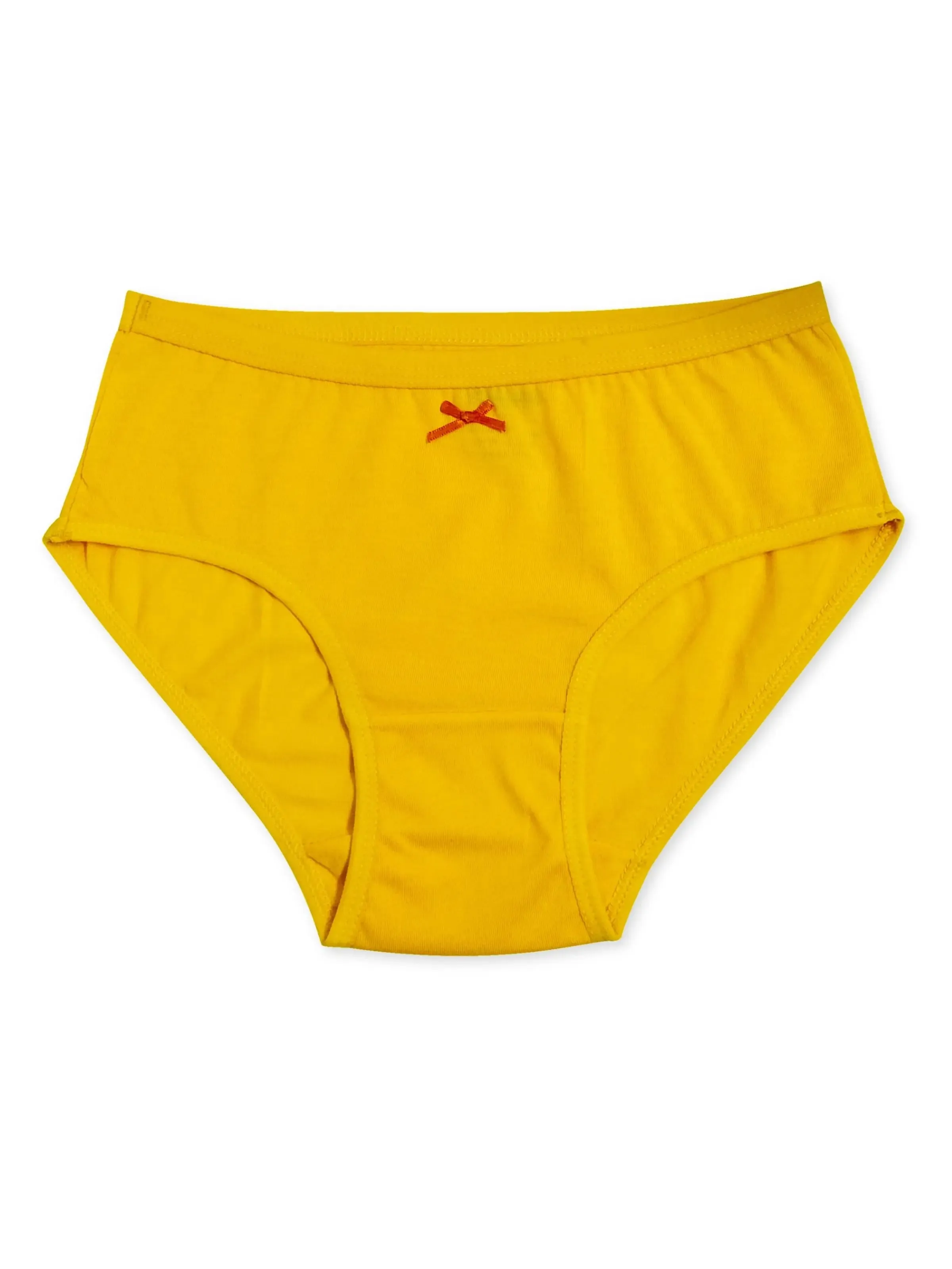 Cotton Hipster Briefs For Teens | Breathable | Elasticated Waistband | Assorted Solid Panties Pack Of 7
