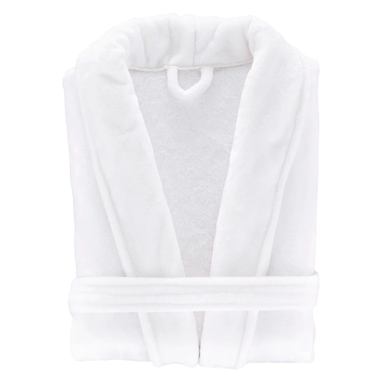 Dash & Albert Sheepy White Fleece Robe 2.0