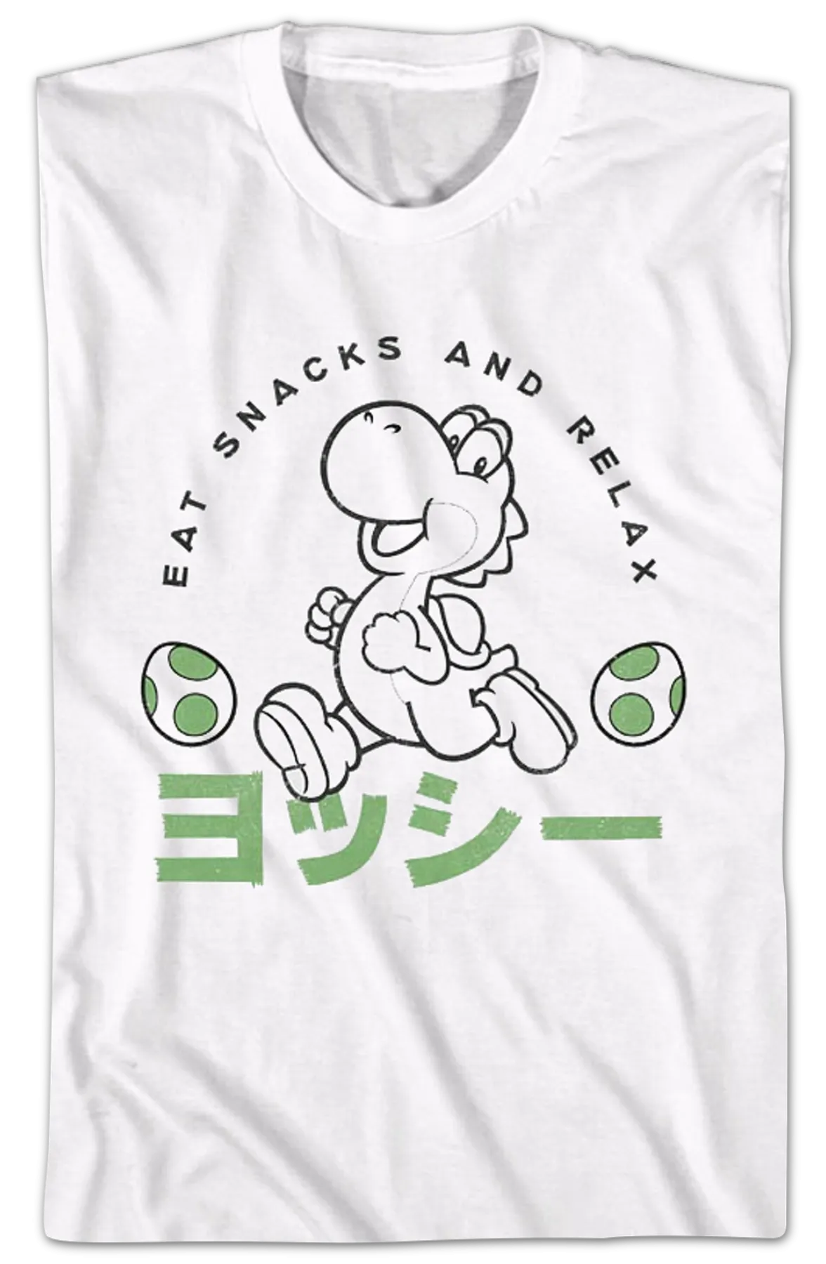 Eat Snacks And Relax Nintendo T-Shirt