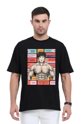 Fitness-Gym-Oversized T shirt-Bodybuilder