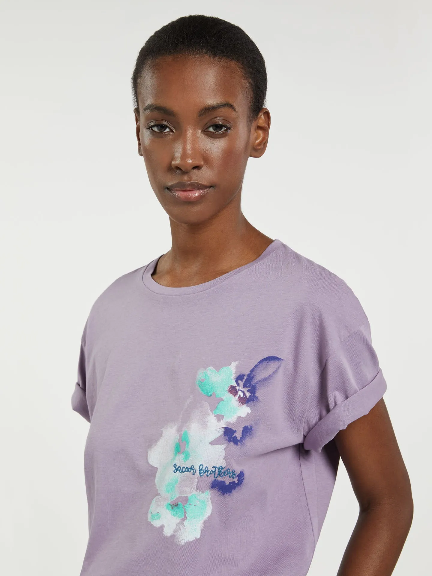 Flowers Print T-shirt