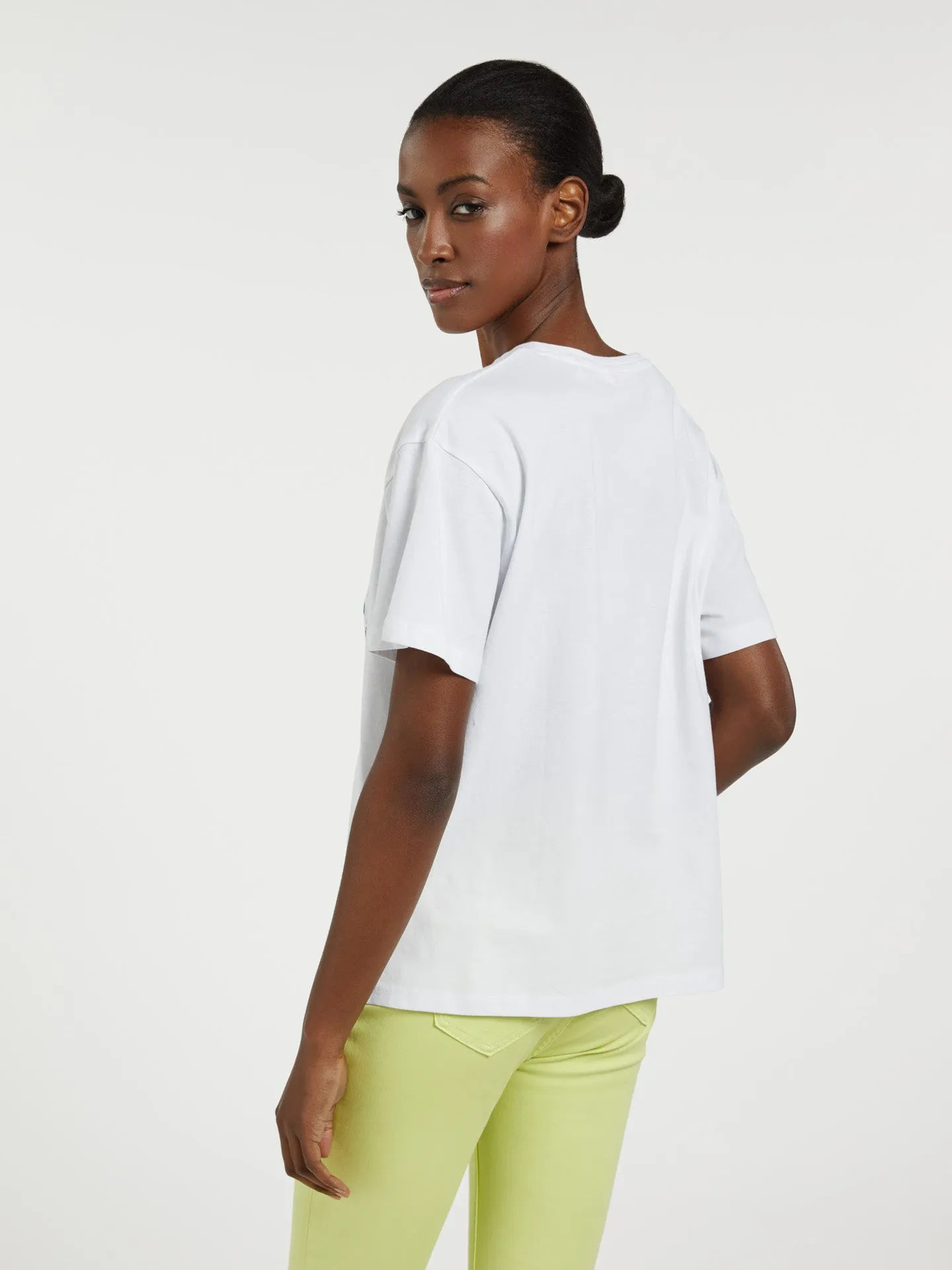 Flowers Print T-shirt