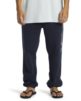 Graphic Joggers in Dark Navy