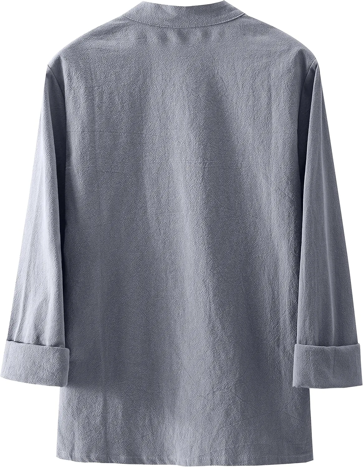 Kedera Women's Linen Shirts Retro Mandarin Collar Chinese Frog Button Tops Blouse