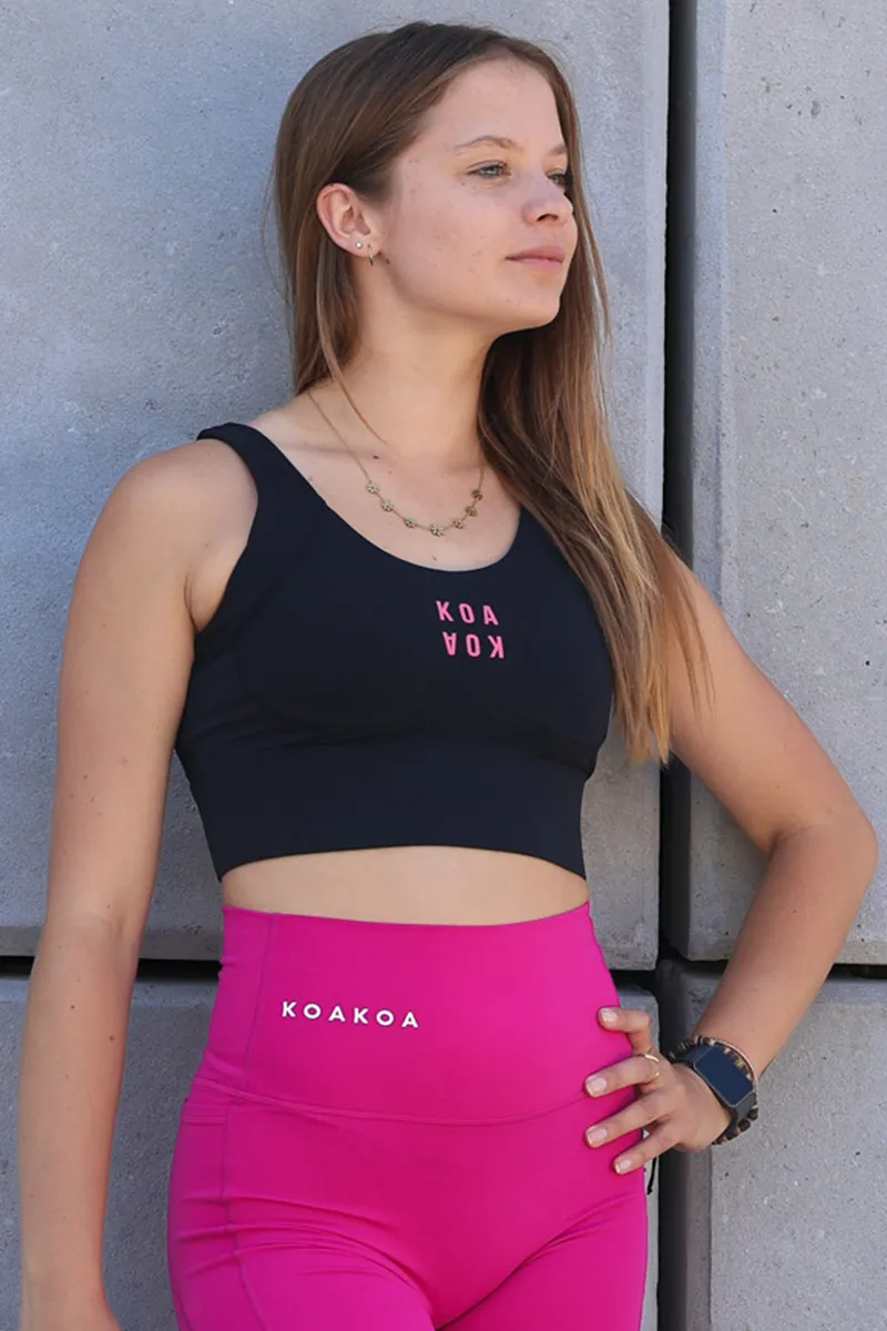Legacy Bra - Pink Logo