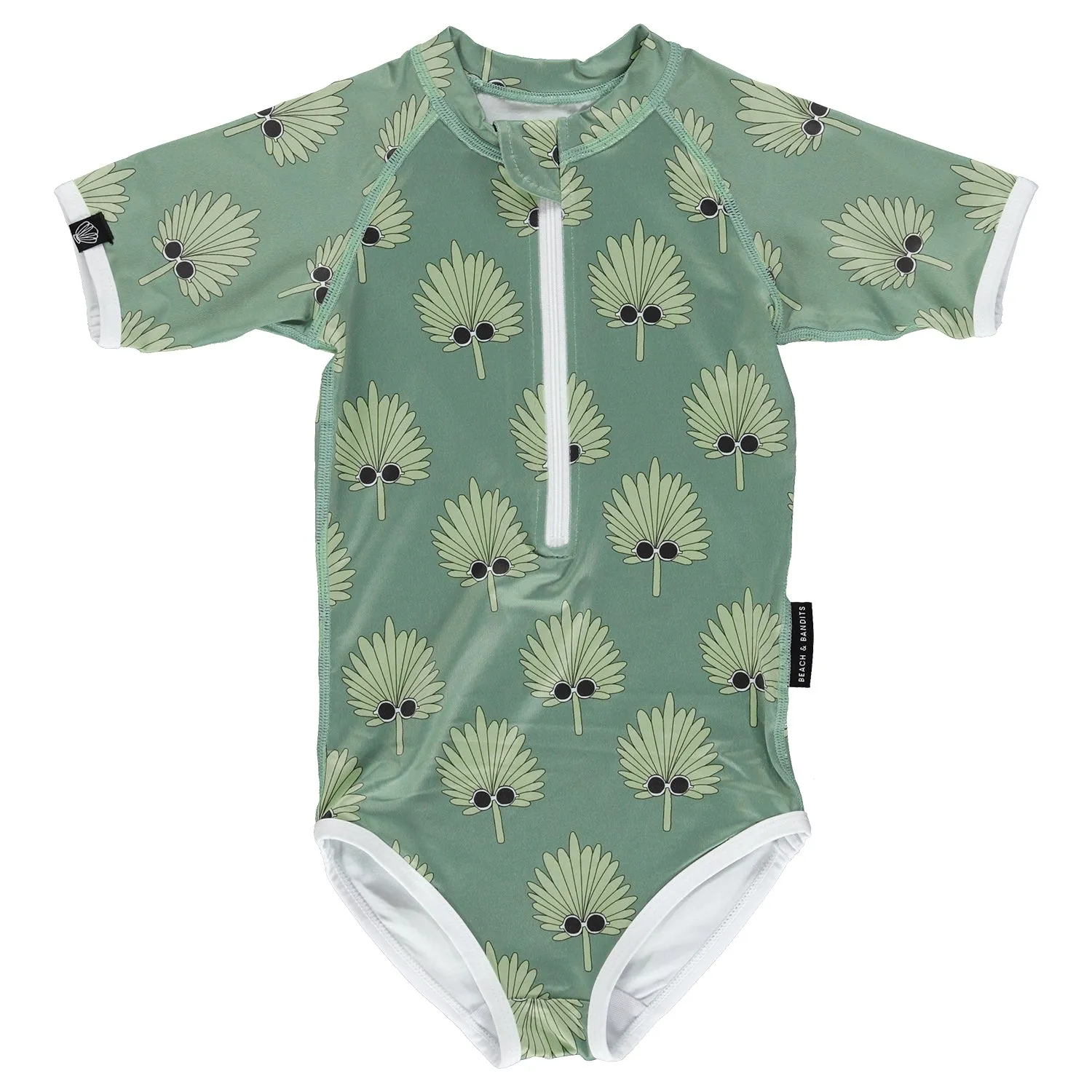 Let it Leaf Swimsuit - Short Sleeve