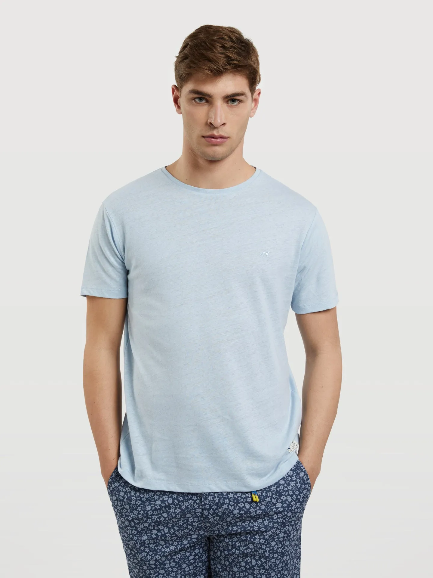 Linen and Cotton blend T-shirt