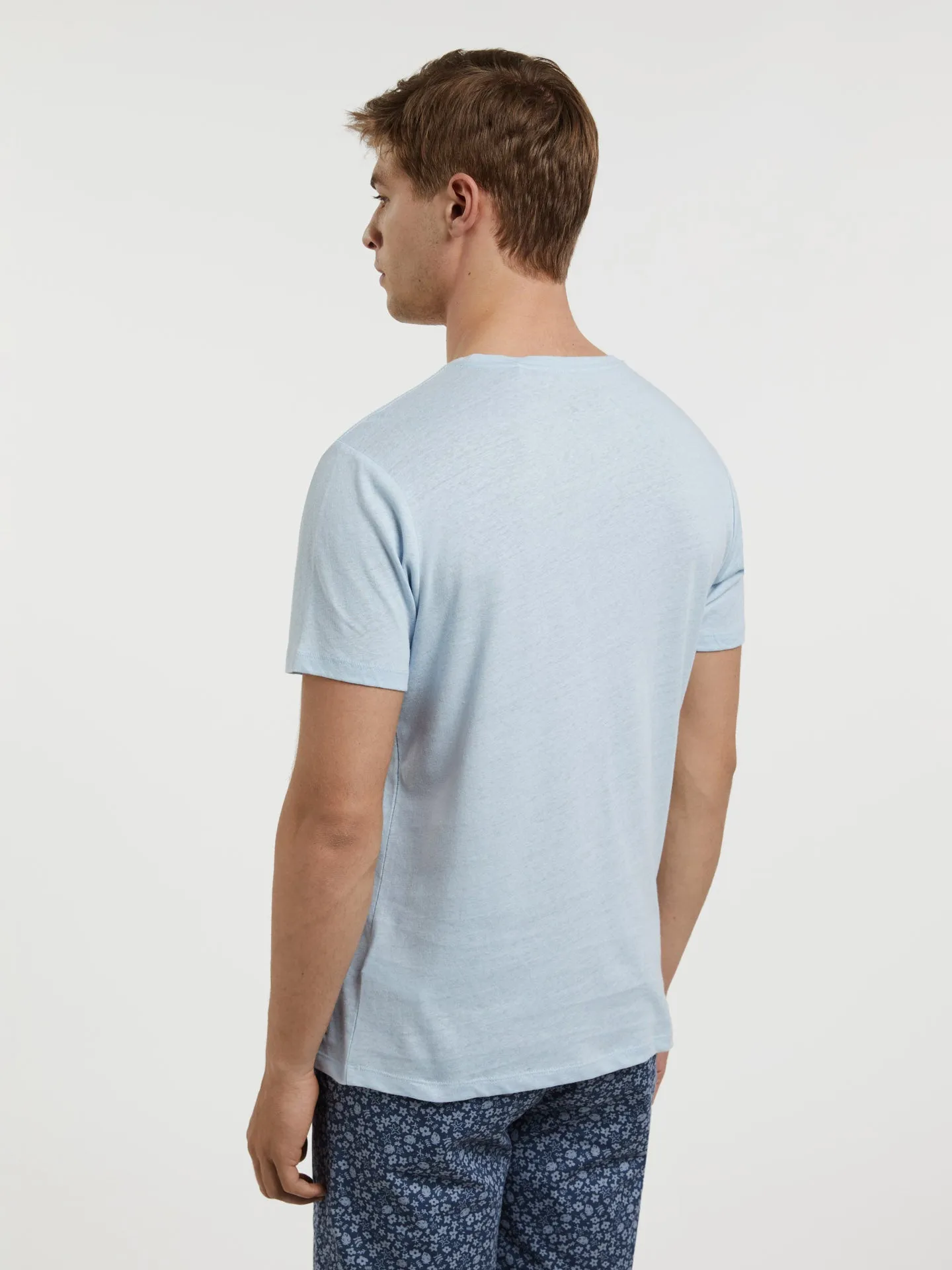 Linen and Cotton blend T-shirt