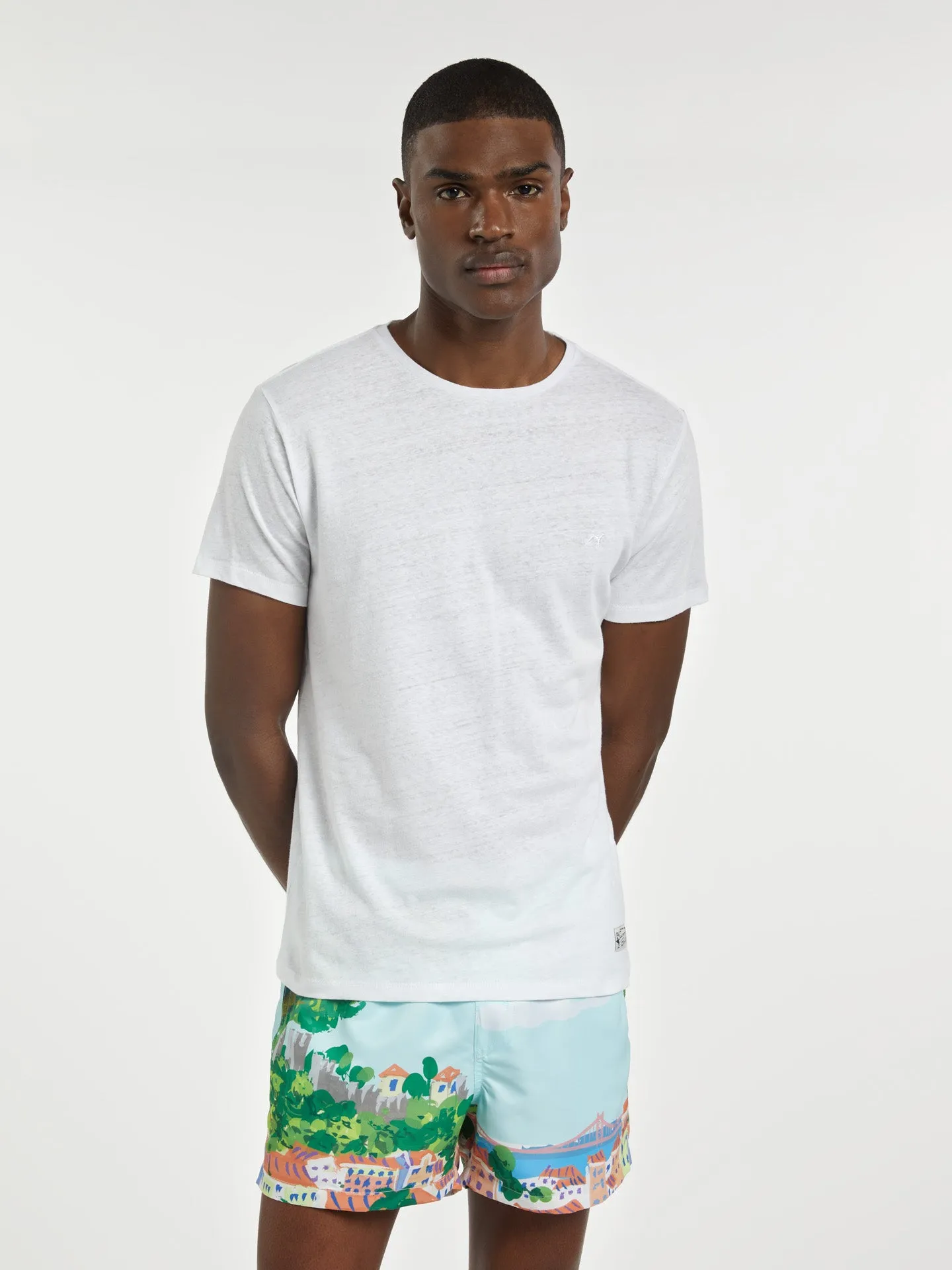 Linen and Cotton blend T-shirt