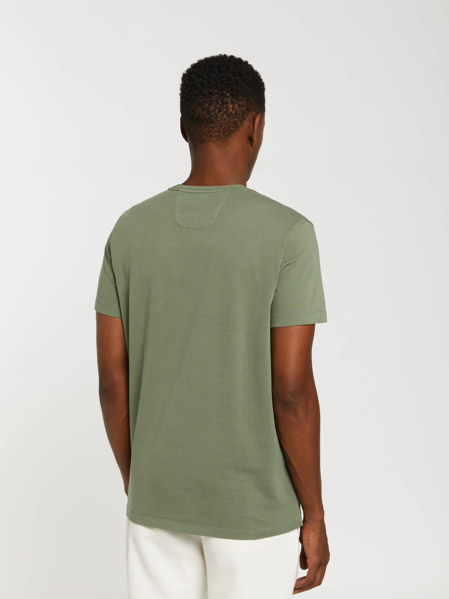 Luxe leisure edition logo embroidered t-shirt