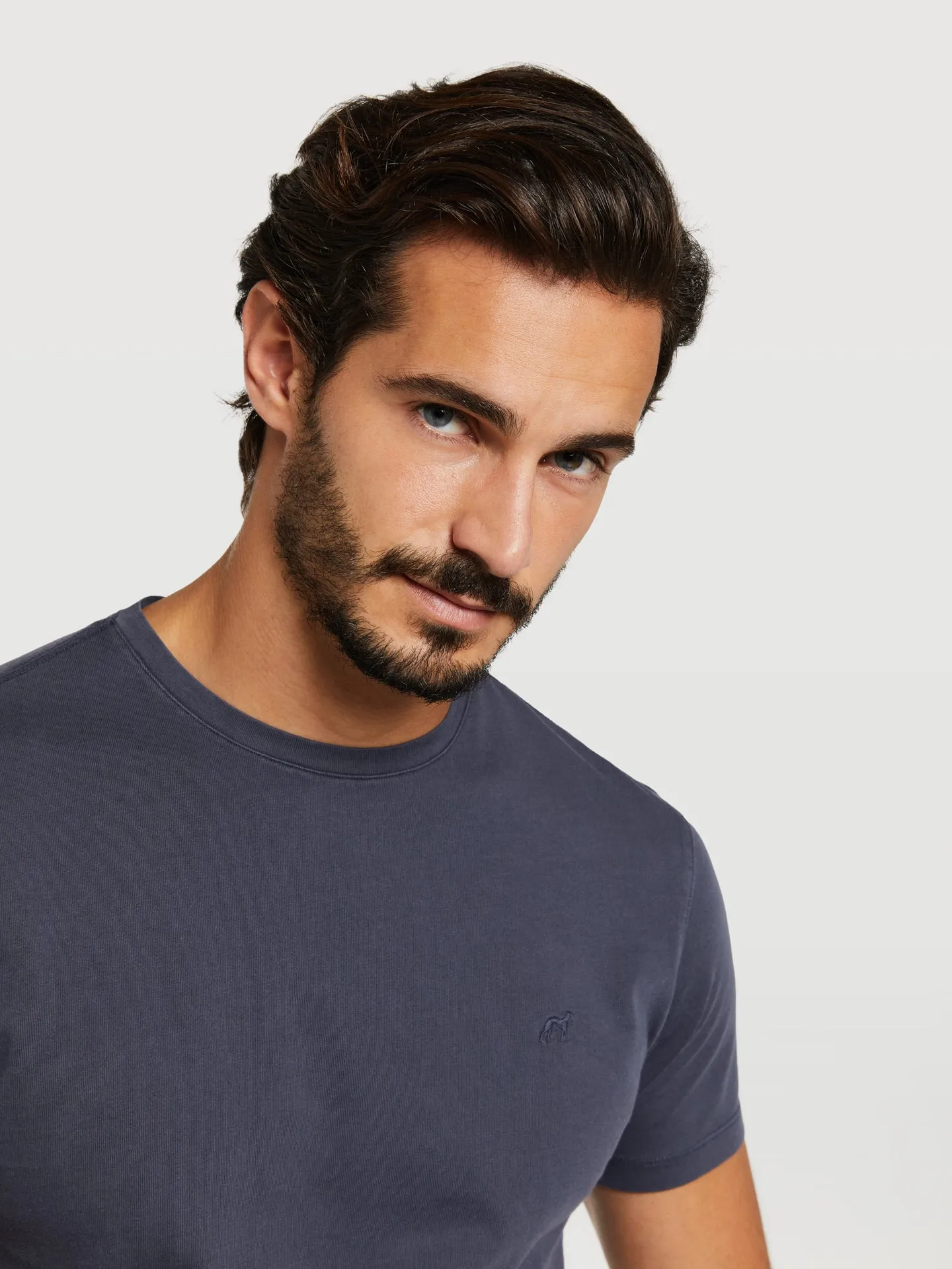 Luxe leisure edition logo embroidered t-shirt