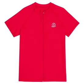 Men's Short Sleeve Rash Guard | “Red”