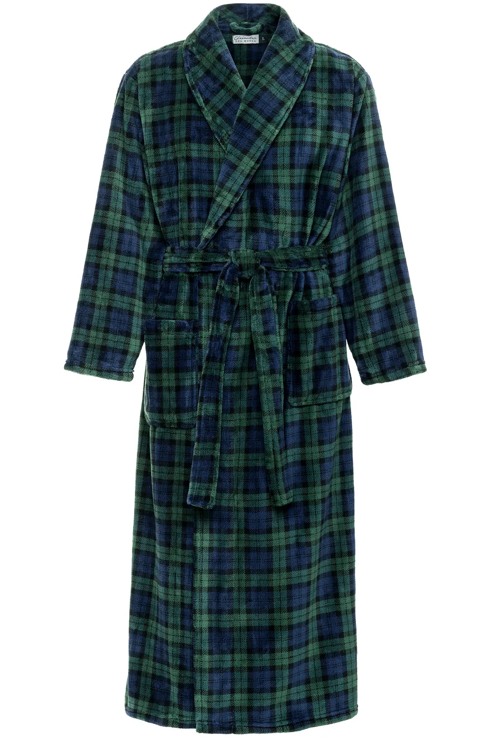 Men's Ultra Plush Fleece Robe, Big and Tall Winter Bathrobe