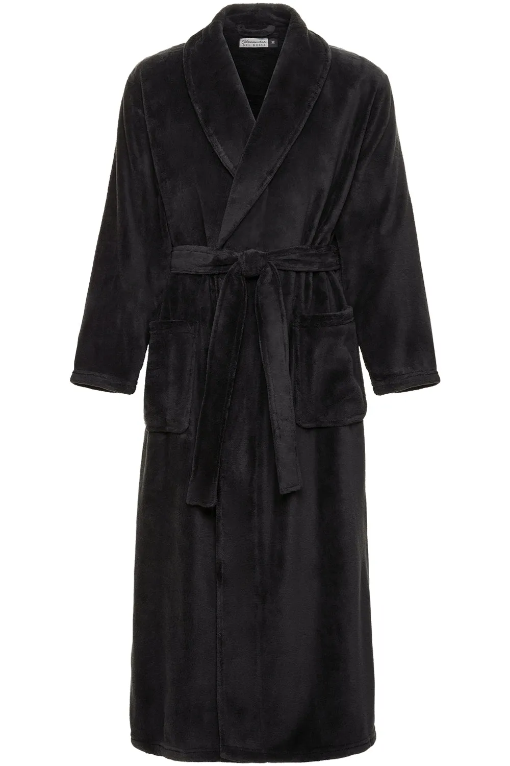 Men's Ultra Plush Fleece Robe, Big and Tall Winter Bathrobe