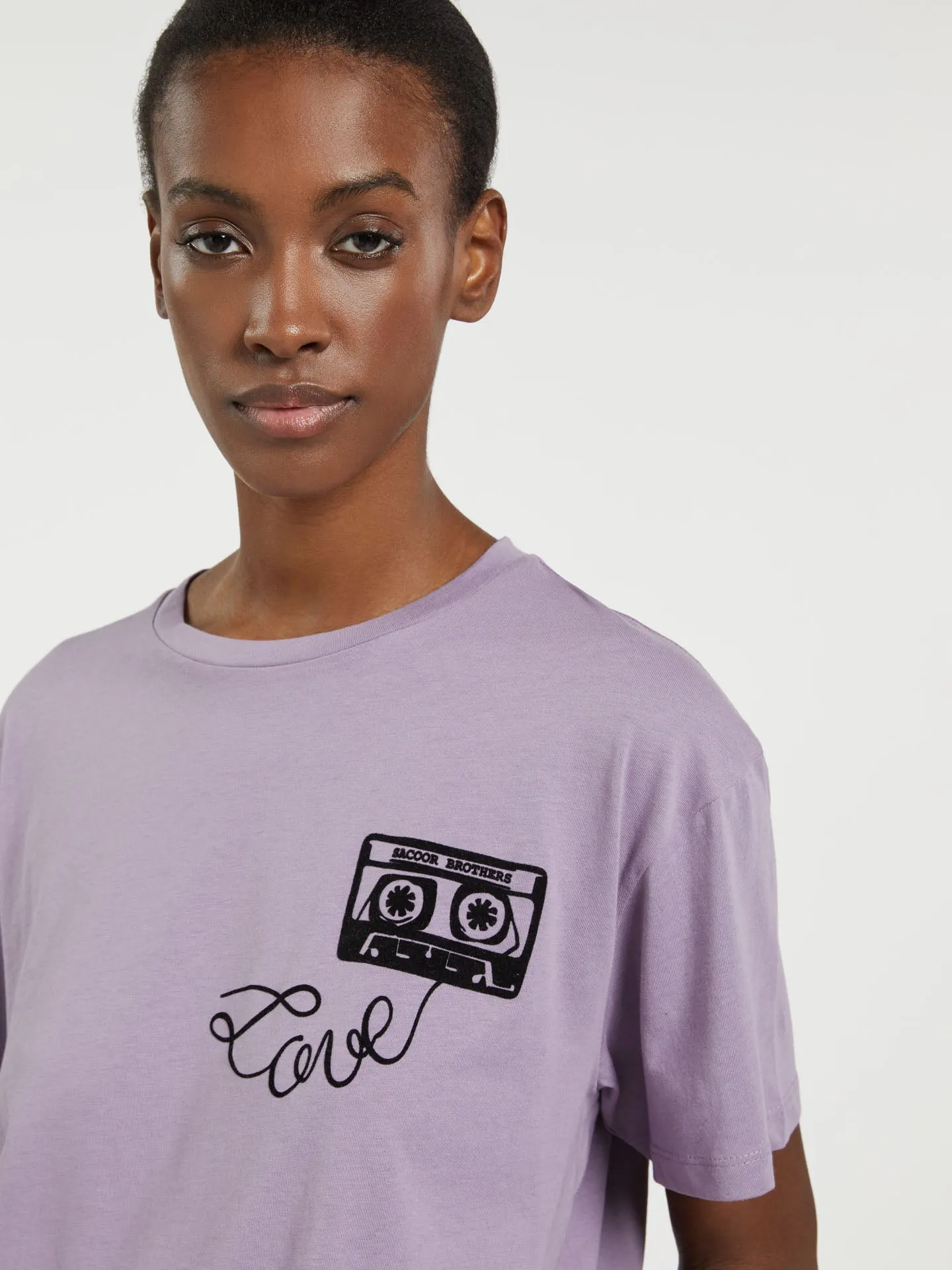 Mix Tape Print T-shirt