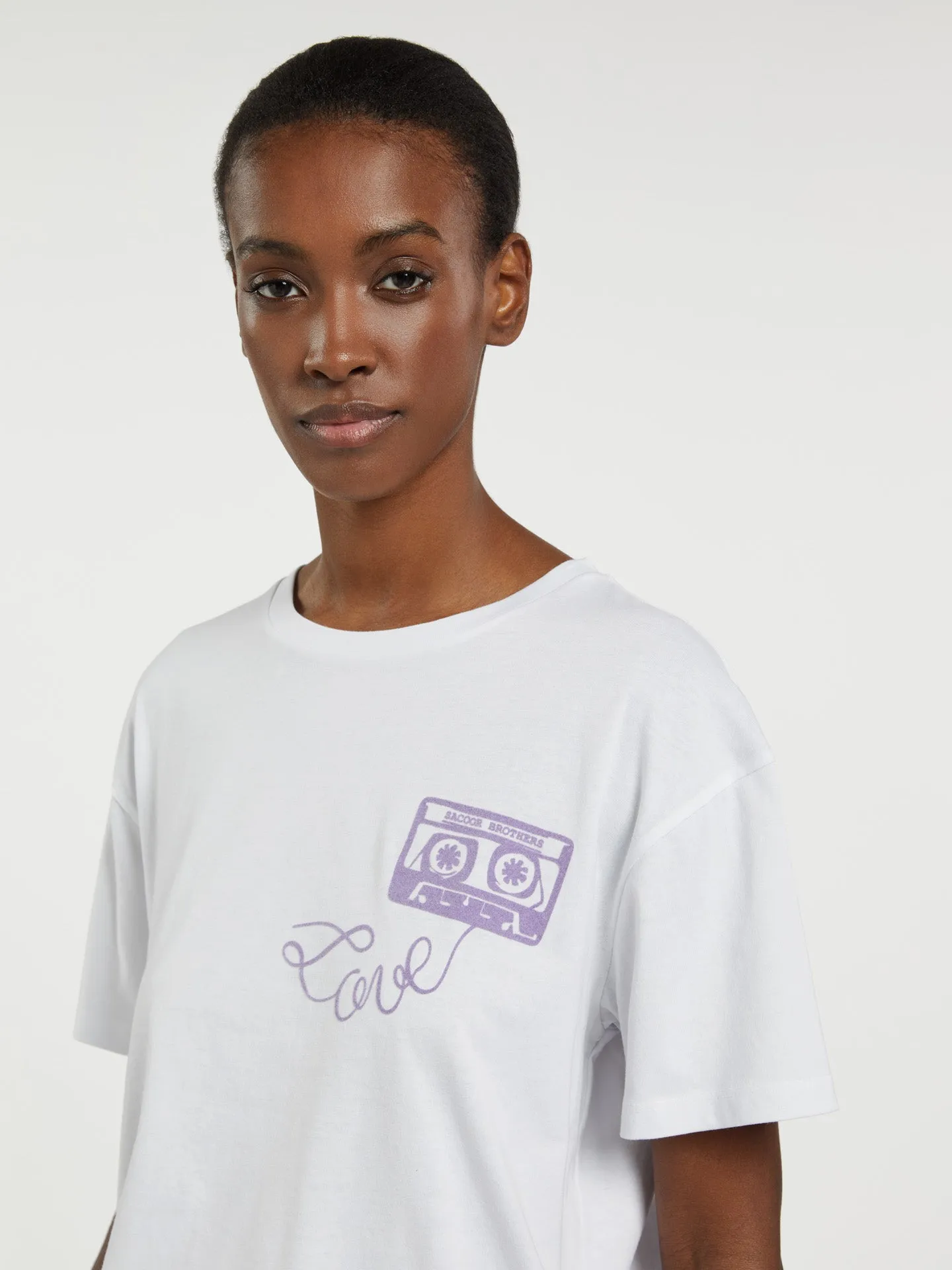 Mix Tape Print T-shirt