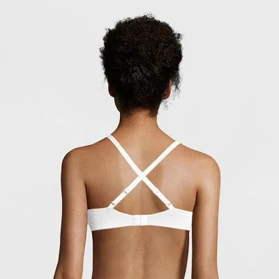 New - Maidenform Women's One Fabulous Fit 2.0 Tailored Demi Bra DM7543 - White 32B