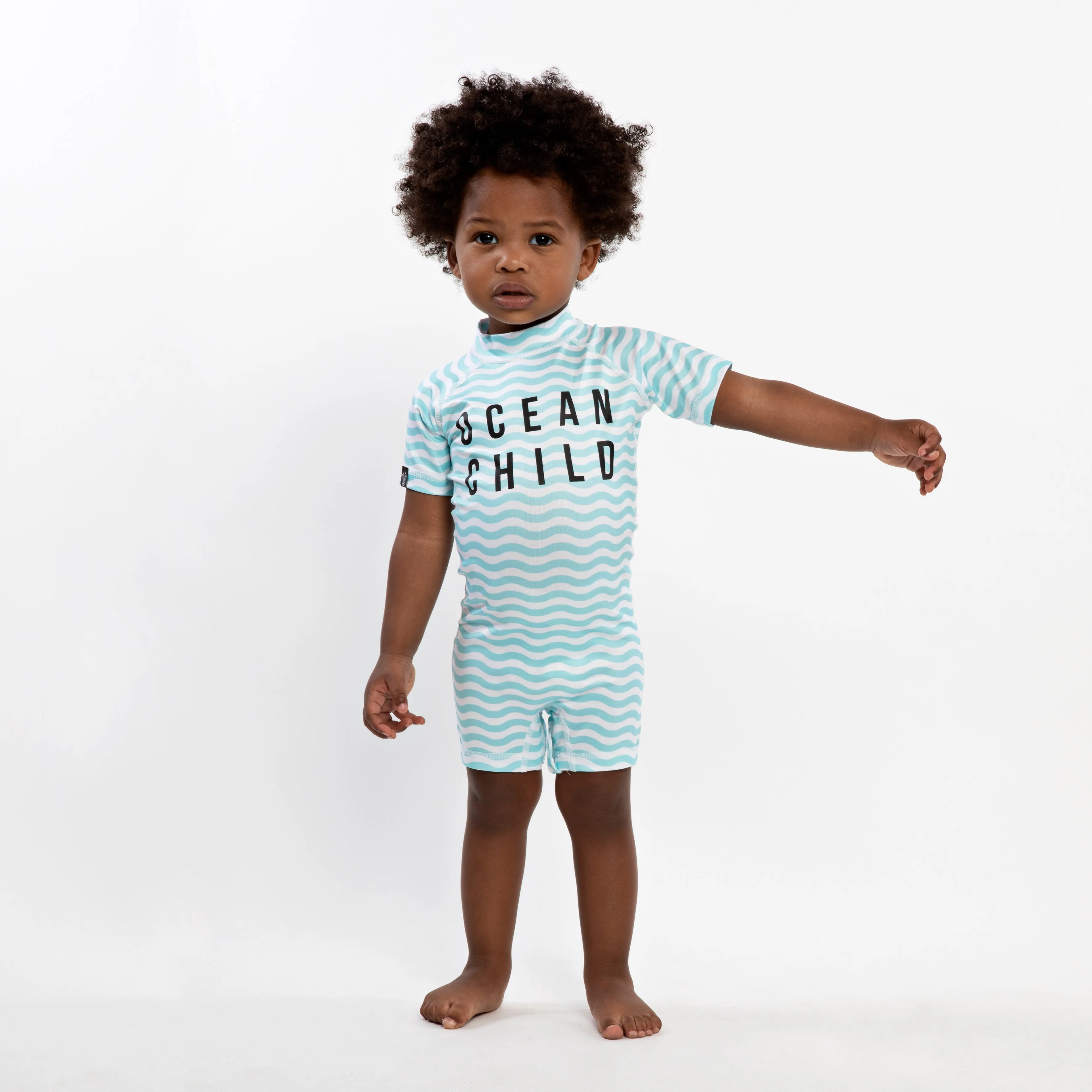 Ocean Child Baby Swimsuit - Short Sleeve