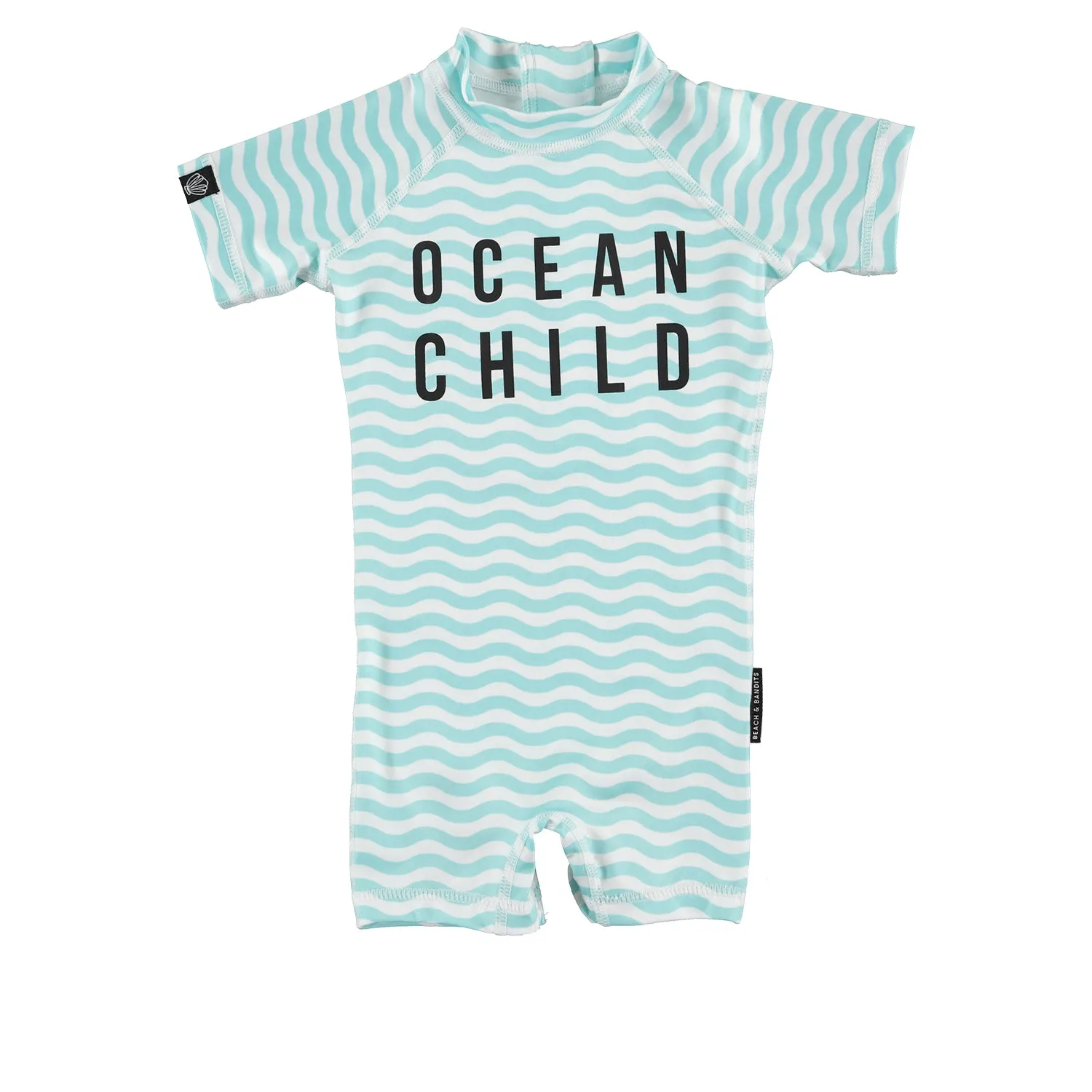 Ocean Child Baby Swimsuit - Short Sleeve