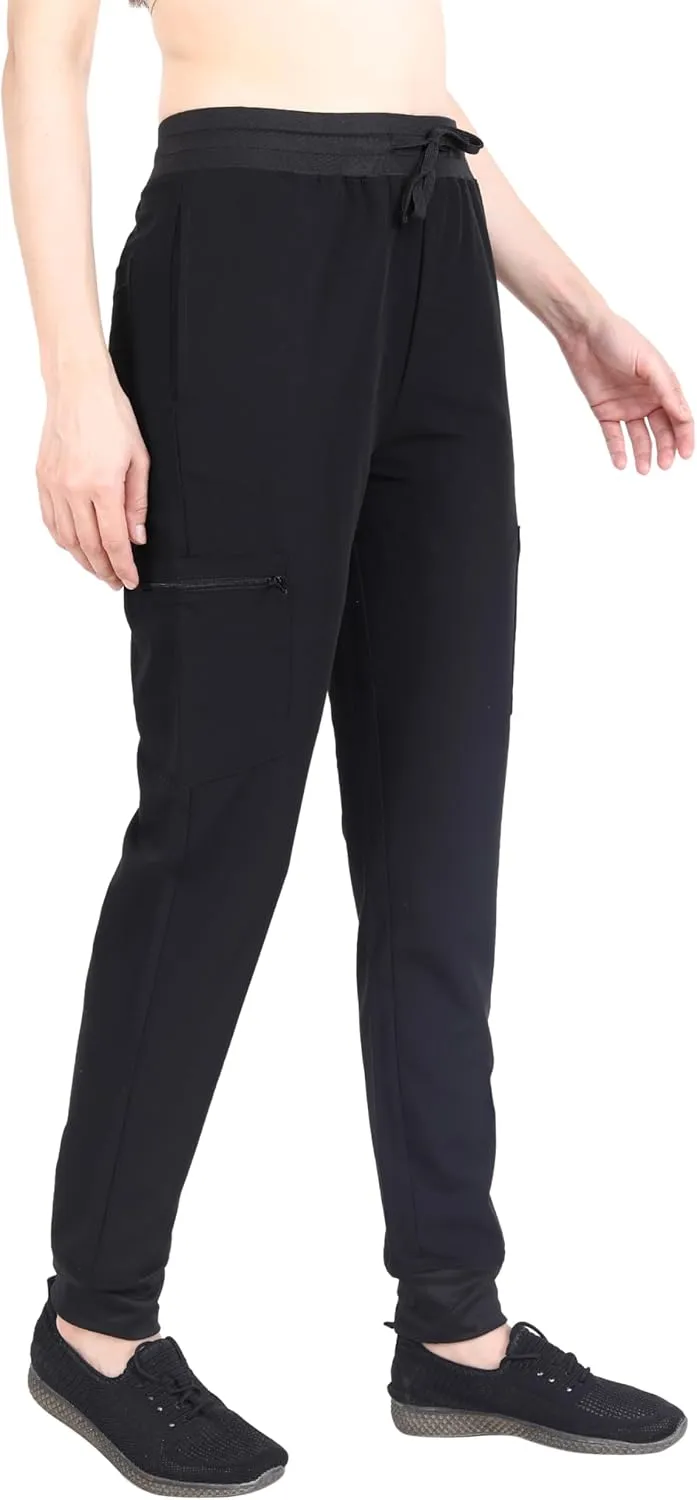 Organix Medical Uniform Jogger Scrub Pants for Women, 4-Way Stretch, Drawstring Joggers, Workwear Professional Scrub Pants