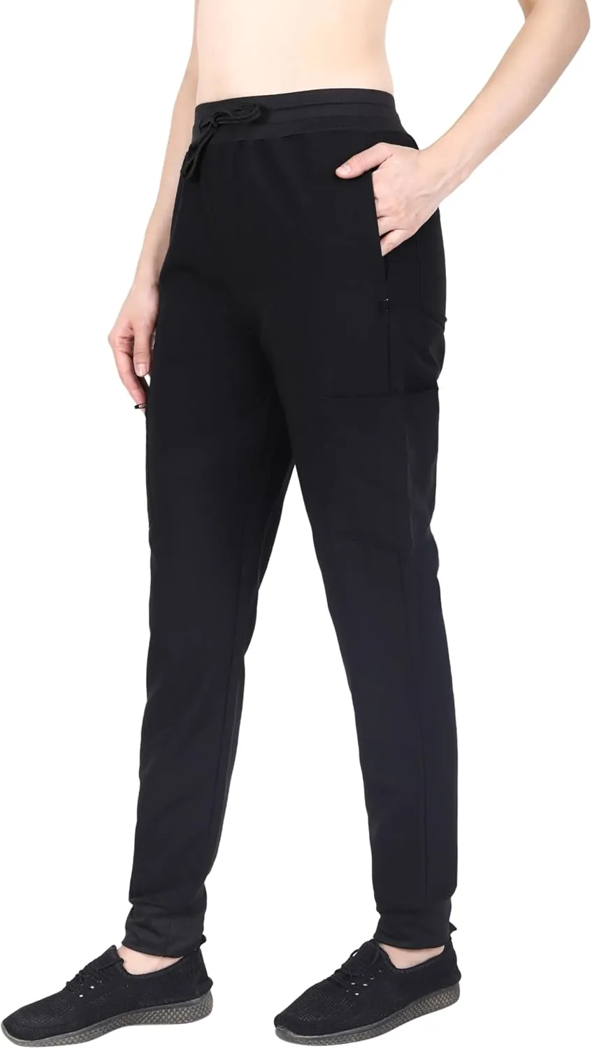 Organix Medical Uniform Jogger Scrub Pants for Women, 4-Way Stretch, Drawstring Joggers, Workwear Professional Scrub Pants