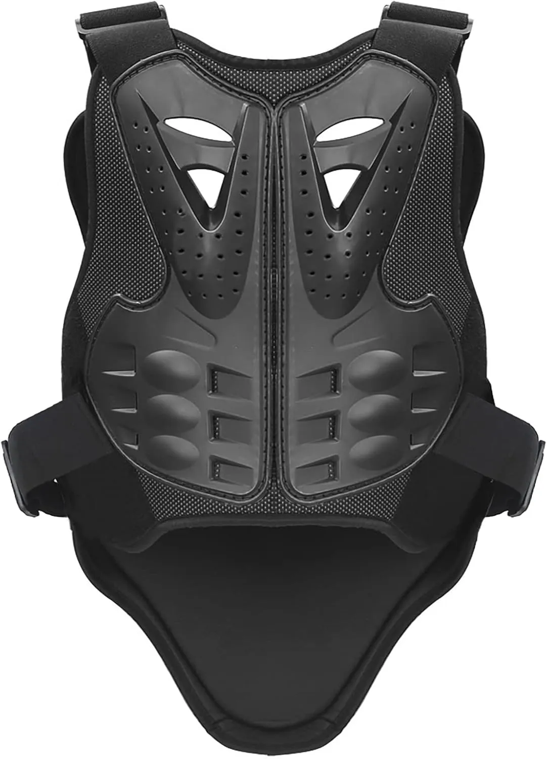 PELLOR Motorcycle Armor Vest Chest Back, Motocross Body Guard Vest Skiing Riding Skating Anti-Fall Vest Protective Gear