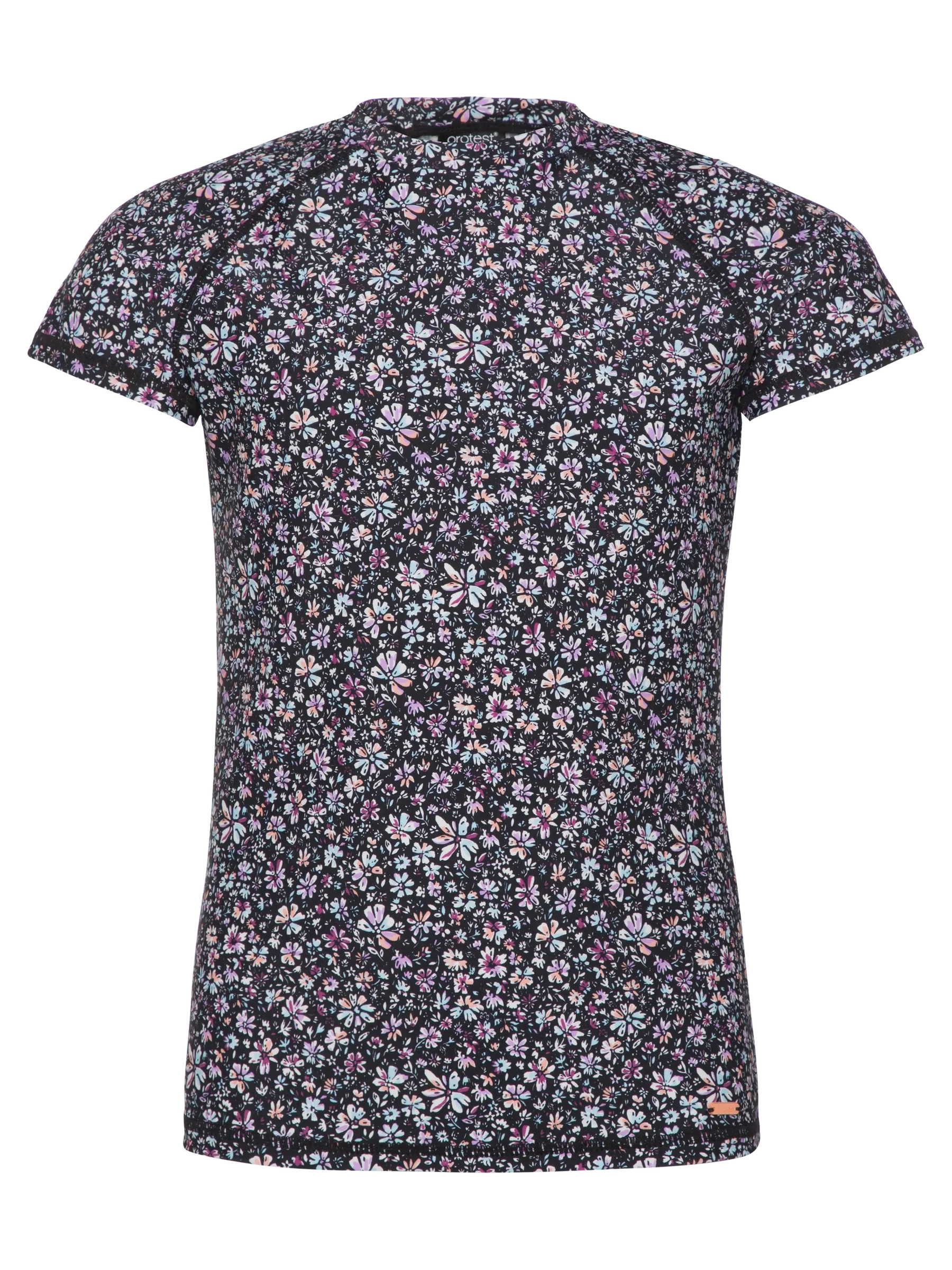 Protest PRTFLEURI JR Kid's/ Girl's Short Sleeve Rashguard - Floral