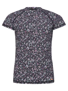 Protest PRTFLEURI JR Kid's/ Girl's Short Sleeve Rashguard - Floral