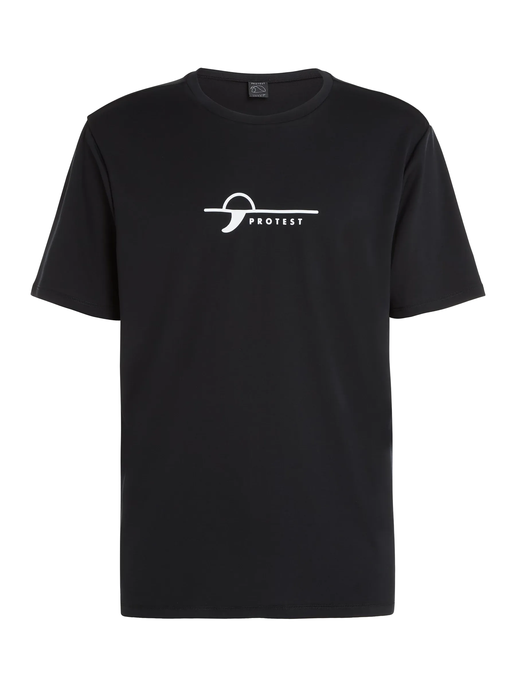 Protest PRTLEGUNDI Men's Lycra Rashguard Surf T-Shirt - Black