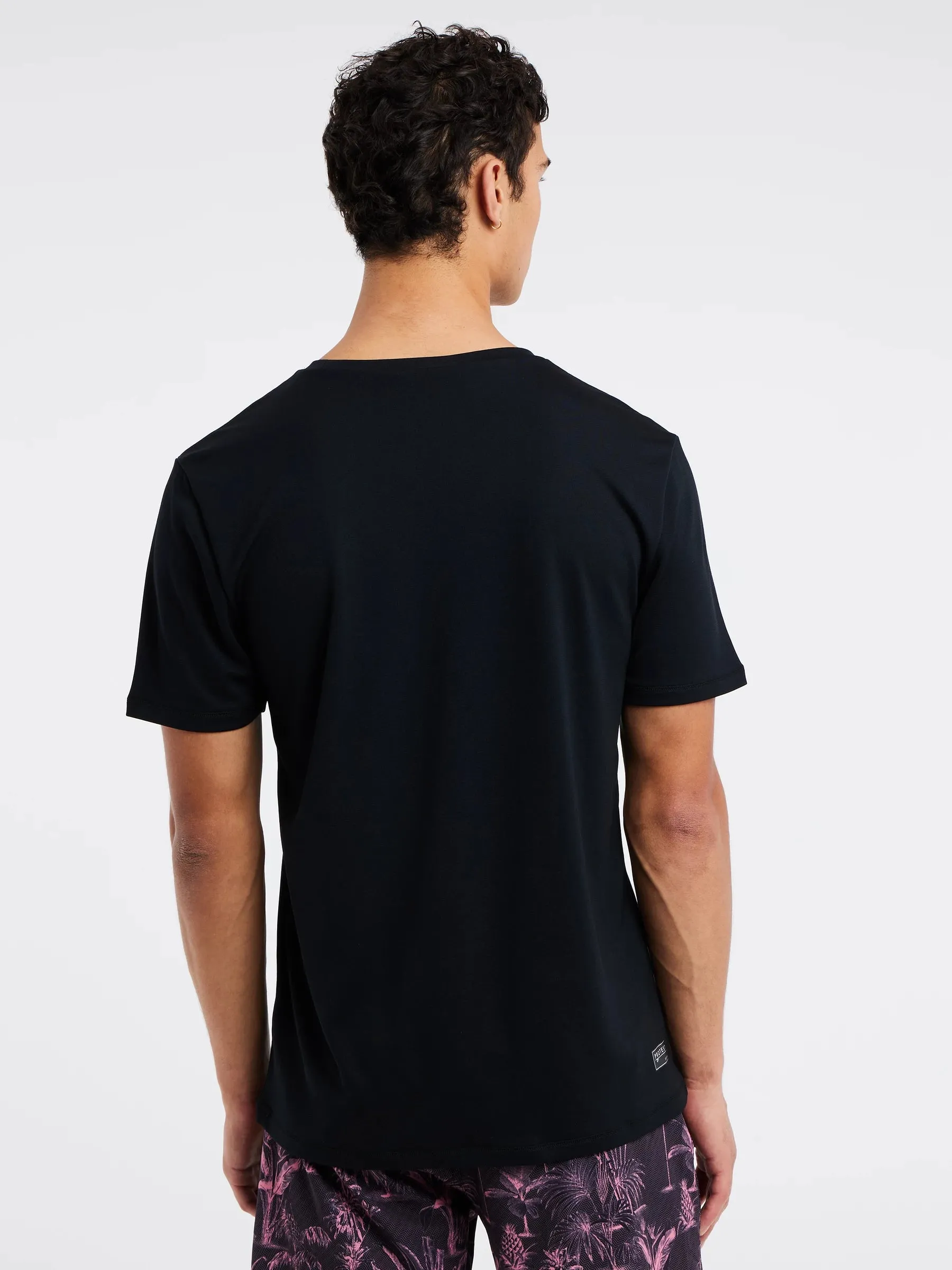 Protest PRTLEGUNDI Men's Lycra Rashguard Surf T-Shirt - Black