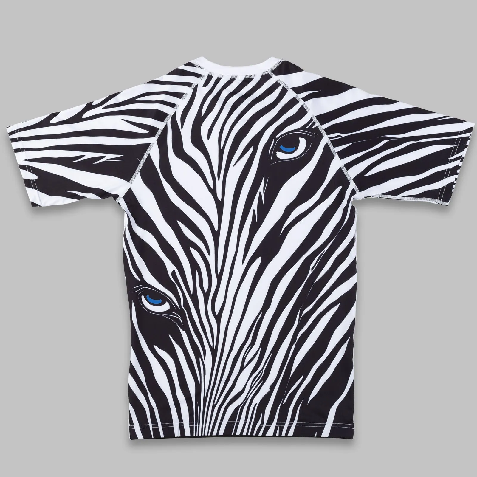Rash Guardians "Zebra" Short Sleeve Women's Rash Guard