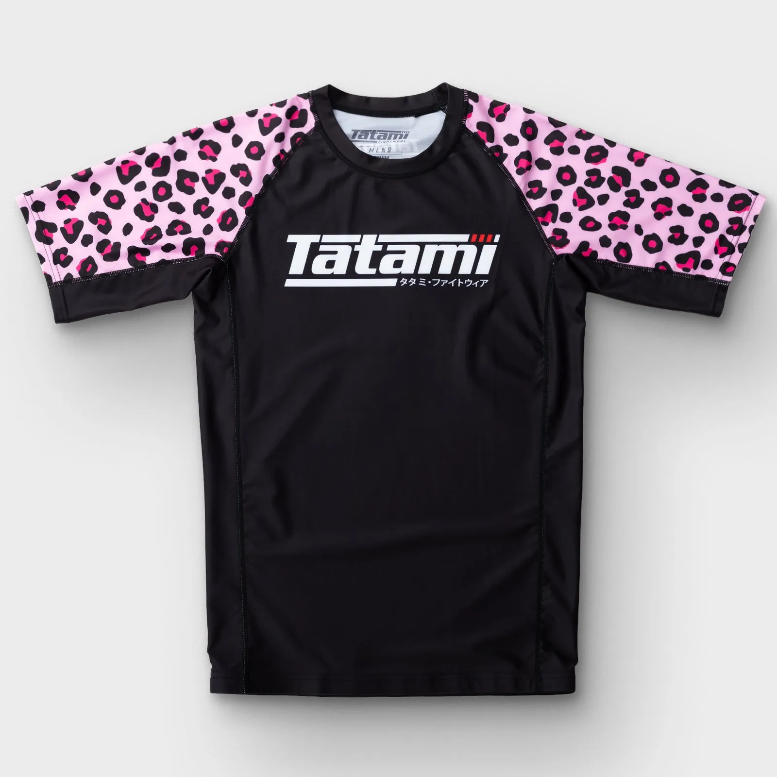 Recharge Leopard Pink Rash Guard - "Mens"