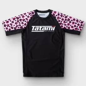 Recharge Leopard Pink Rash Guard - "Mens"