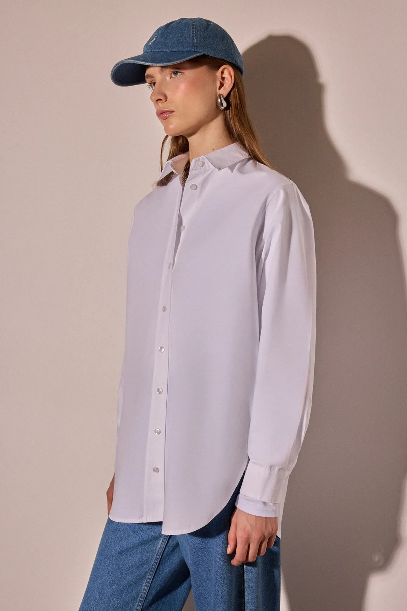 RELAX FIT POPLIN SHIRT