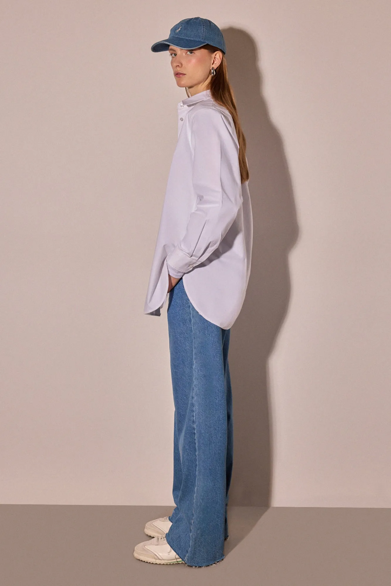 RELAX FIT POPLIN SHIRT