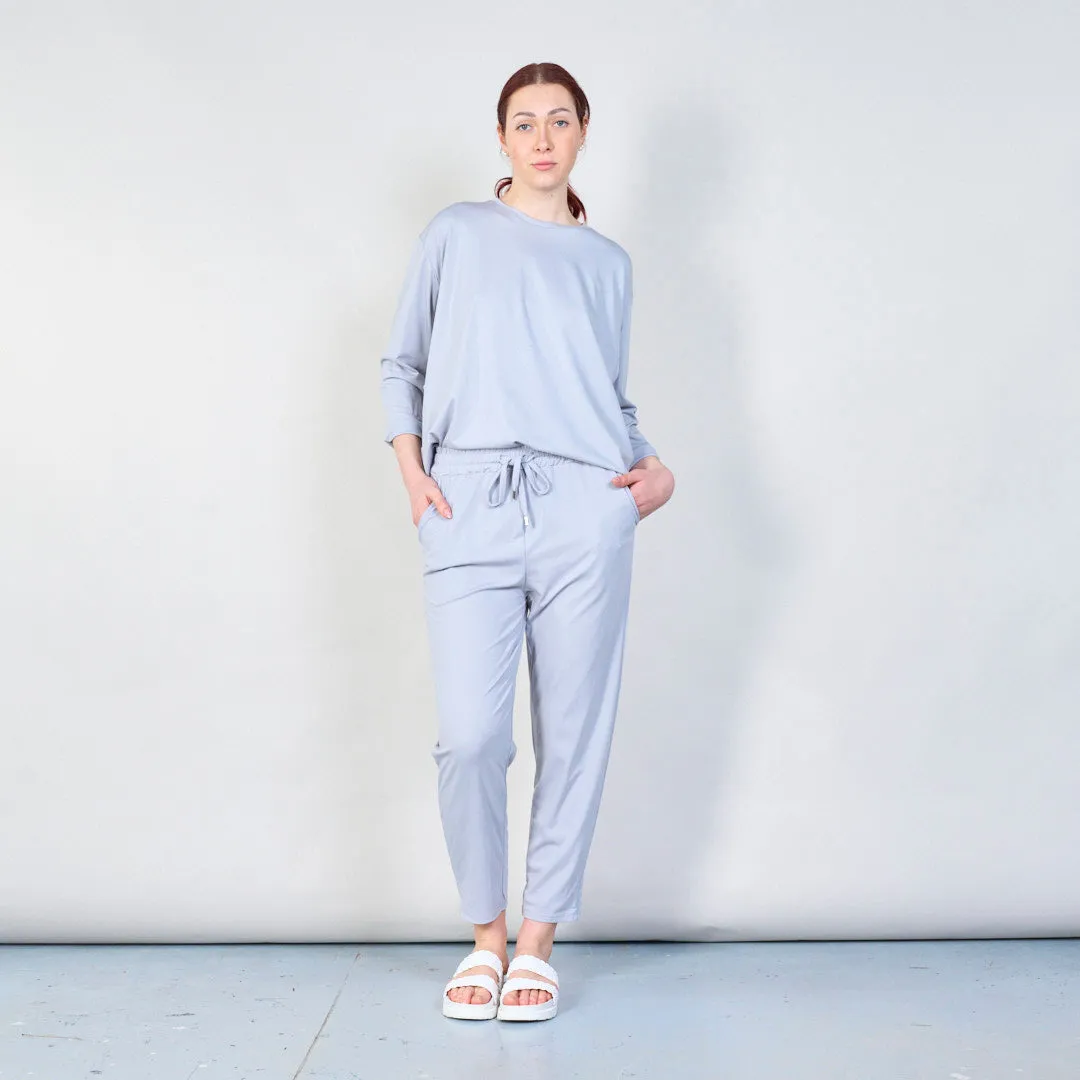 Soft lounge drawstring joggers wholesale