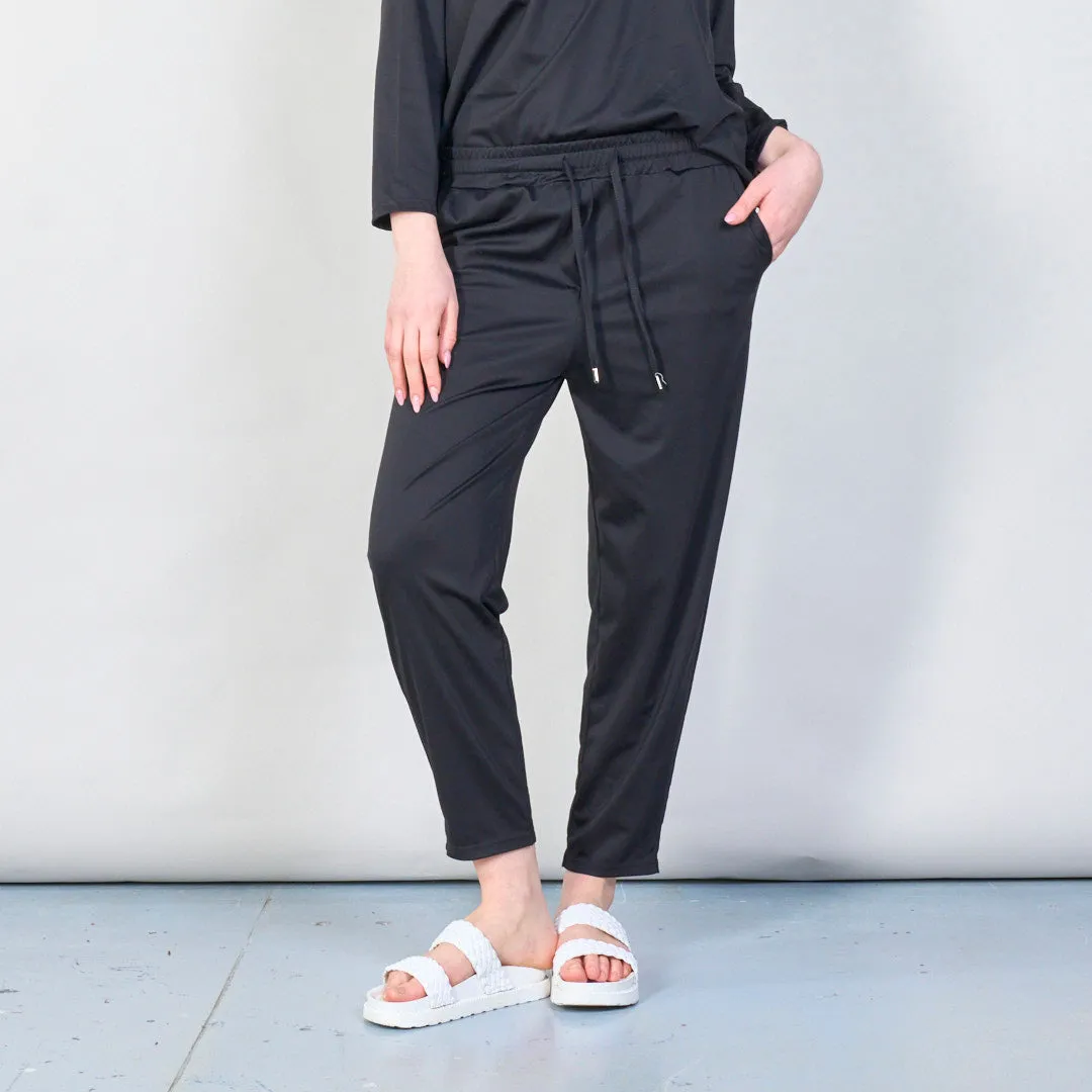 Soft lounge drawstring joggers wholesale