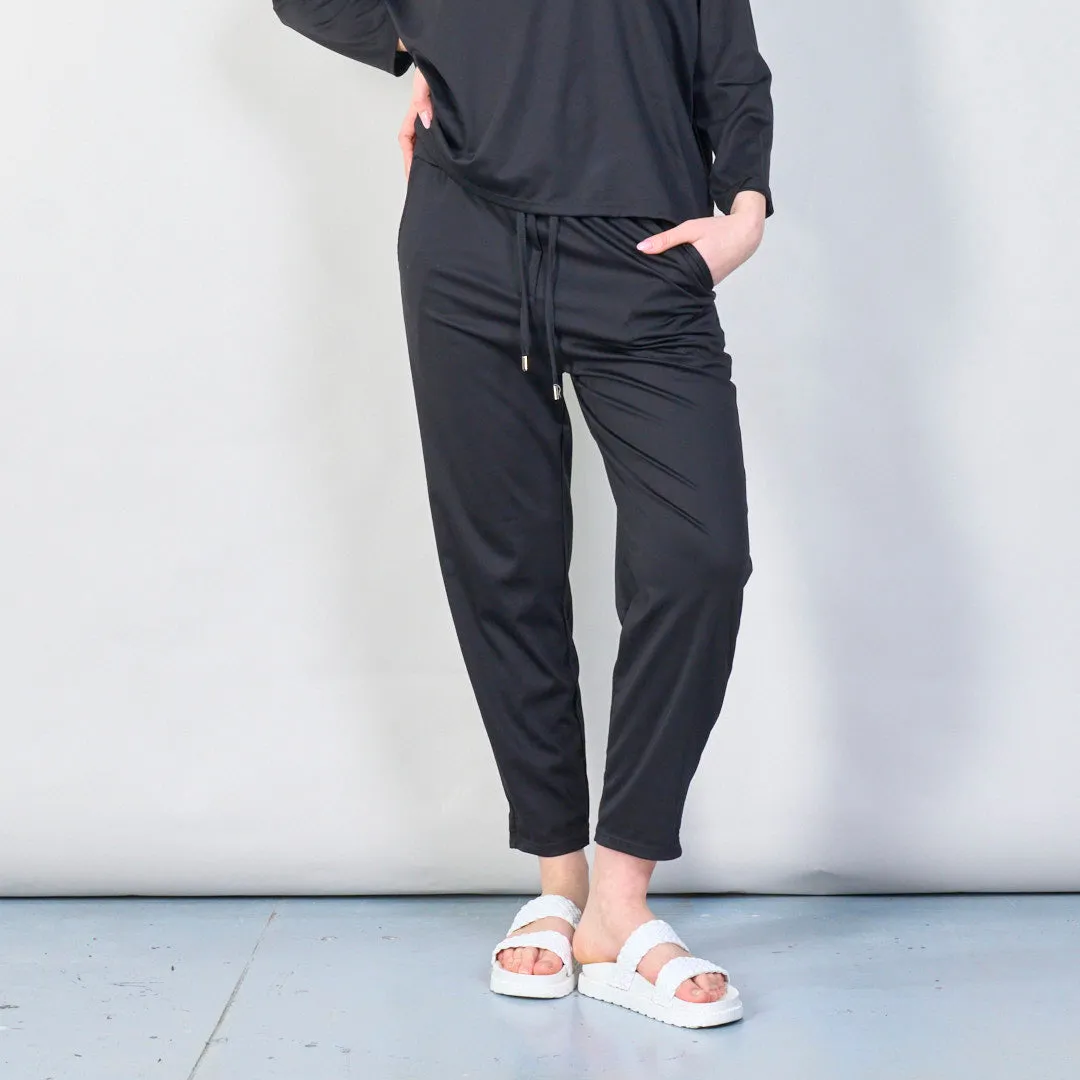 Soft lounge drawstring joggers wholesale