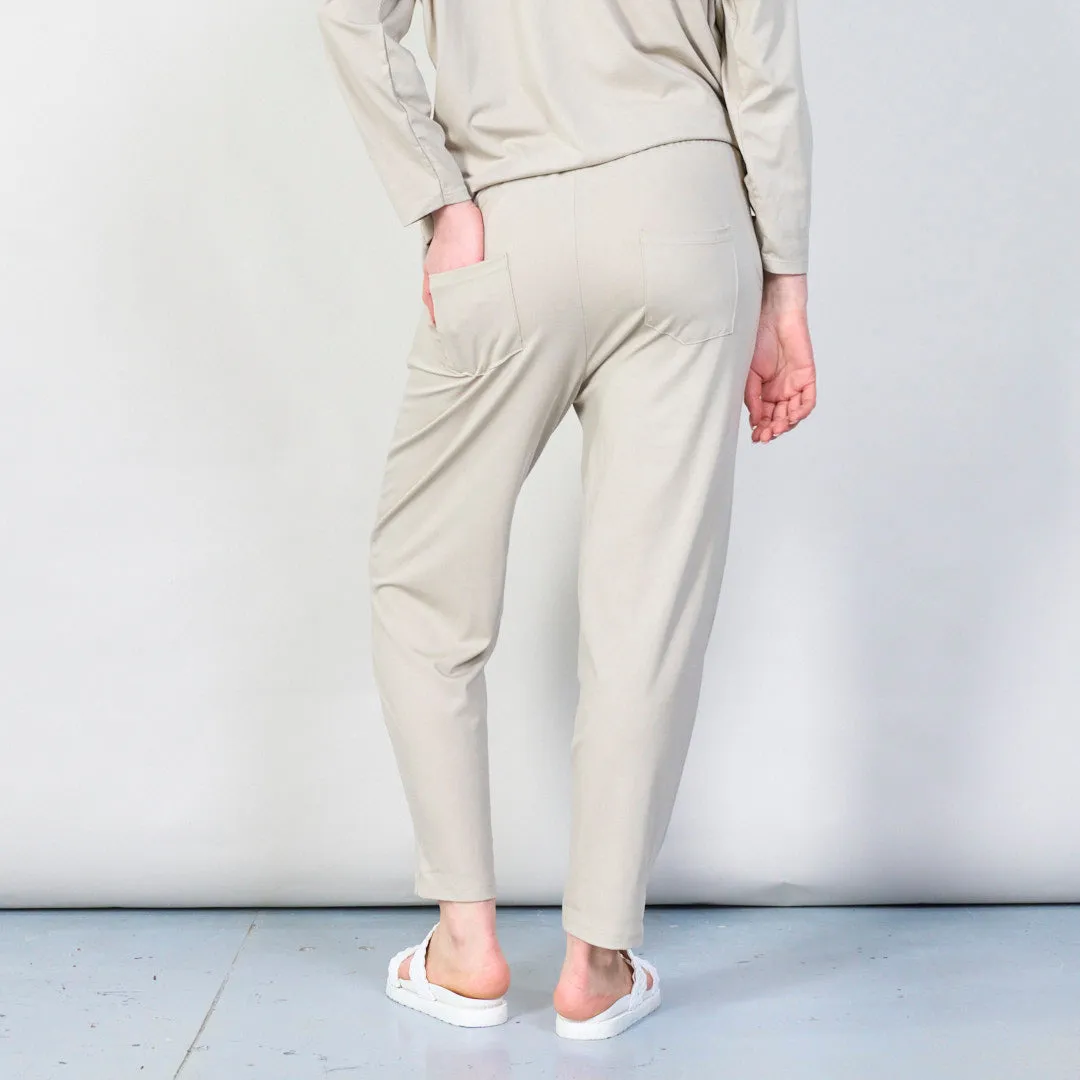 Soft lounge drawstring joggers wholesale