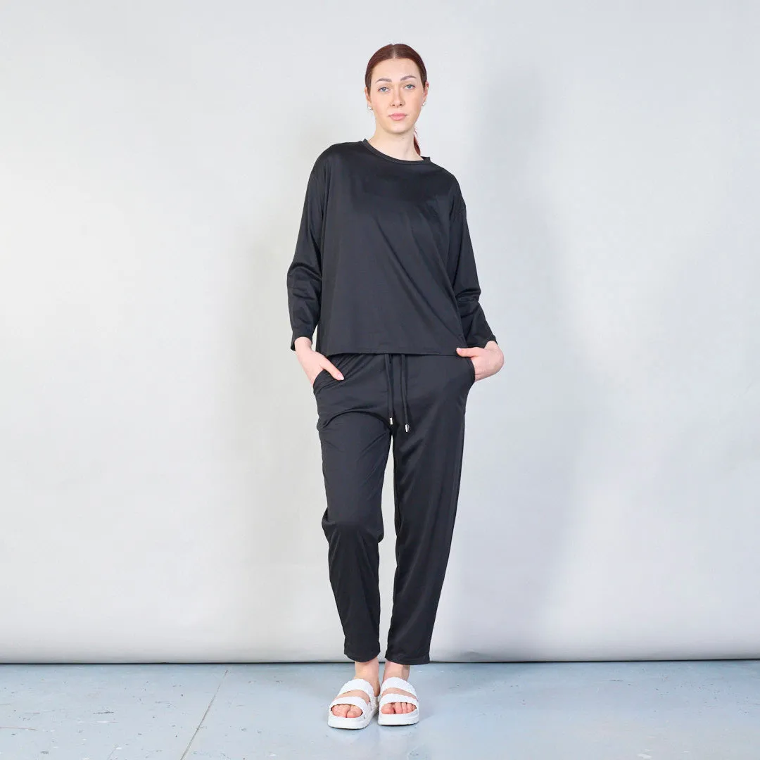 Soft lounge drawstring joggers wholesale