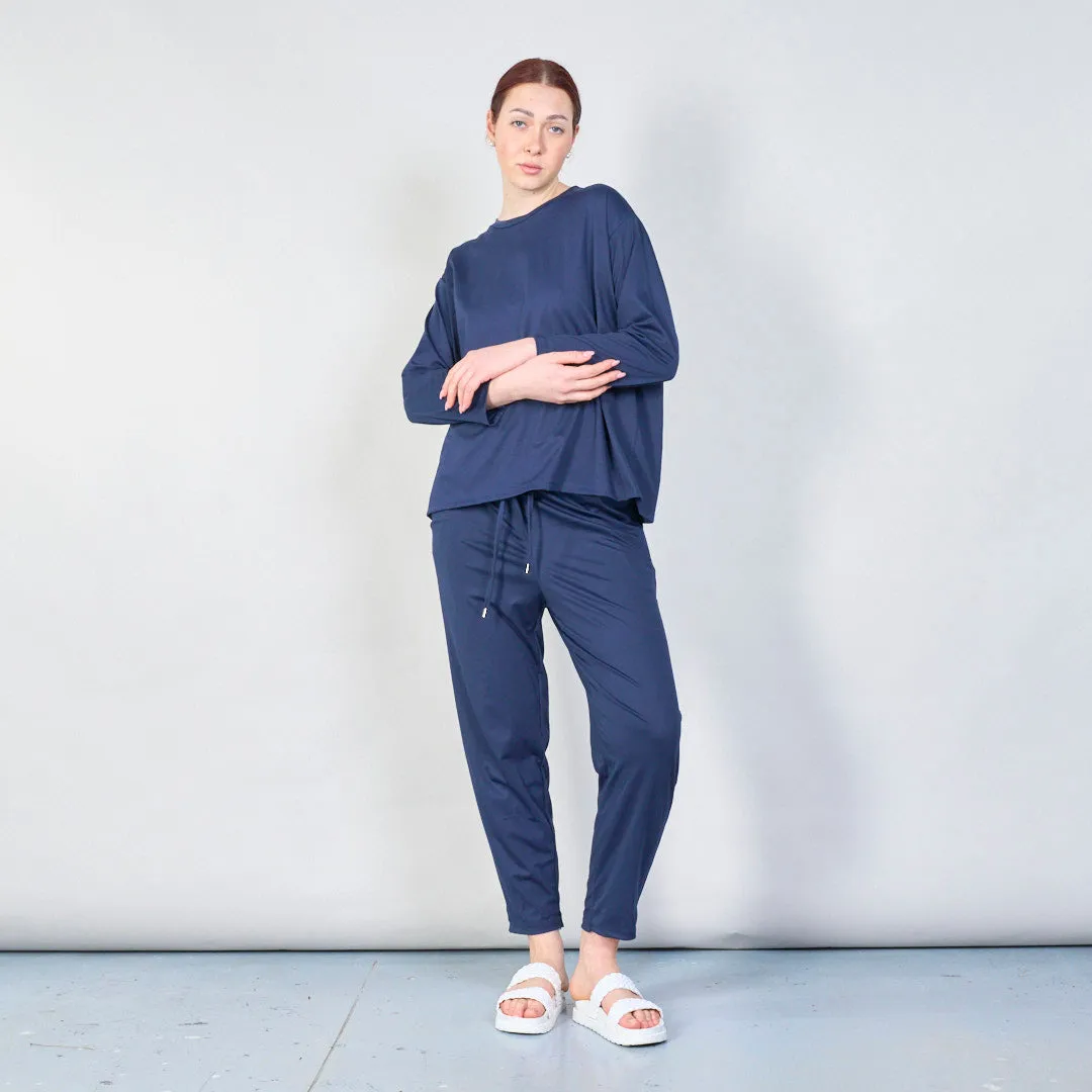 Soft lounge drawstring joggers wholesale