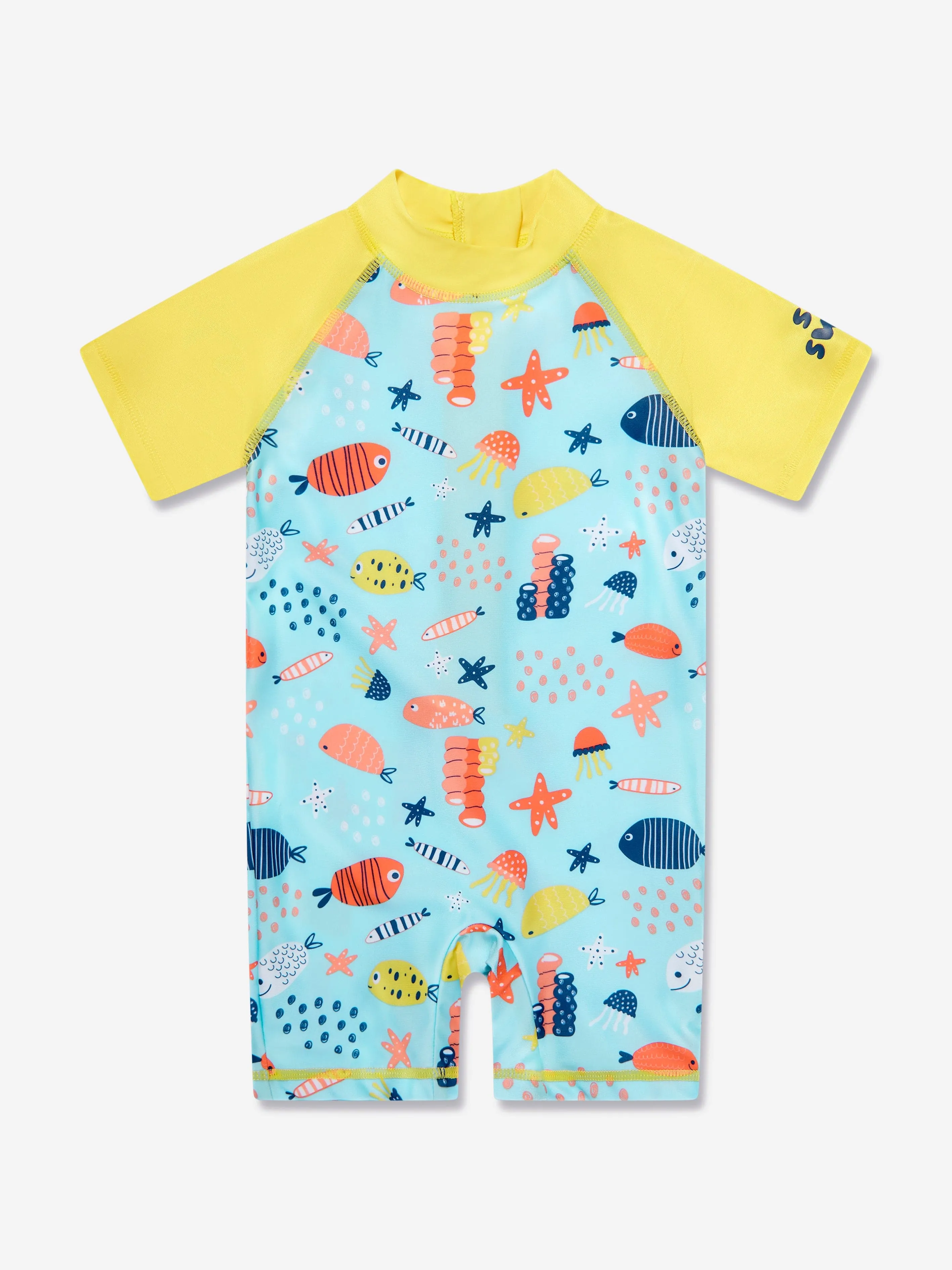 Soli Swim Baby Boys Sun Protective Swim Suit (UPF50 ) in Blue