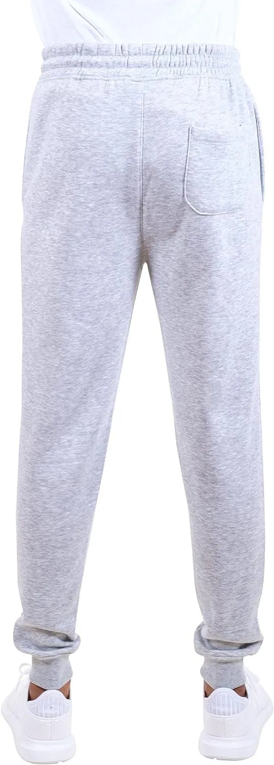 Ultra Game NFL Official Adults Super Soft Game Day Jogger Sweatpants - Unisex, Carolina Panthers, Heather Gray|Carolina Panthers
